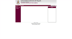 Desktop Screenshot of cita.uan.edu.mx